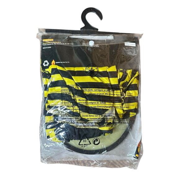 Cast of Characters Bumblebee Halloween Costume Girls M 8-10 Age 5-7 Yellow Black - Picture 5 of 5